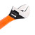 8in Adjustable Wrench High Carbon Steel High Hardness Anti Scratch Rust Adjustable Spanner for Maintenance Repair