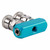 12mm Pneumatic Quick Fitting Female Connector for Air Hose Connecting PT1/4 (2 Way)