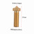 3pcs 3D Printer Extruder Brass Volcano Nozzle M6 Thread Printer Head 0.6mm Output for Sidewinder X1 TEVO Little Monster 1.75mm Filament