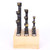 9Pcs Boring Bar Set 12mm F1 Type High Speed Steel CNC Lathe Tool Holding with Base