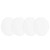 4Pcs Double Domed Watch Glass 1.2mm Thick Sapphire Crystal Glass Lens Replacement 32mm-33.5mm