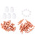 55pcs Plasma Cutter Extended Electrode Nozzle Shield Cup Gas Ring for PT31 Torch