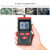 Handheld Surface Resistance Meter Anti-static Insulation Resistance Tester with LCD display Temperature Measurement and Data Holding Function