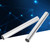 2Pcs Round Aluminum Tube Lightweight High Strength Industrial Robot Parts 145mm
