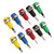 J.40003 2mm Panel Socket 5 Colors 30Vac‑60Vdc/Maximum.10A Banana Jack Socket with Spring Leaf for Inverters Ships