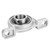 KP004 Bore 20mm Pillow Block Bearings Flange Bore Auto Self Adjust Center Mounted Support