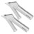 2Pcs Welding Gun Nozzle Cicular Stainless Steel Hot Air Plastic Fast Weld Torch Accessories