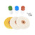 7Pcs Hard Metal Scratch Removal Buffing and Polishing Pads Set Polisher Tool Kit
