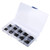 501pcs KM Black Cross Head Screw Carbon Steel Screw Assortment Kit with Screwdriver