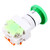Auto Reset Green Mushroom Push Button Momentary Switch 22mm Mount LAY37-11M