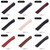 Handmade Leather Pen Case Fountain Sleeve Bag Vintage Pouch for Single Pen Stylus Ballpoint 6.3 * 1.2''