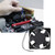 JYIO P/N2123HSL Cooling Fan Low Noise 5 Blades Double Ball Cooler Fan