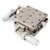 Sliding Table XYAxis Aluminum Alloy Gear Knob Tuning Slide Stage Manual Trimming Platform