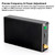 0.5W Frequency Modulation Emitter 76-108Mhz 500mW Digital Display Stereo Transmitting Device Type-C Interface with 2000M Transmission Distance for Churches Car Radio Broadcast Campus Station