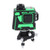 Laser Leveler 12 Lines Green Beam High Visibility IP54 3D Precise Self Leveling Tool 100‑240V AU Plug