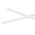 2Pcs 23 Holes Aluminum Flat Beam Robots Accessories 4 x 8 x 184mm 3102-0023-0184