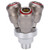 3 Way Quick Coupler ExplosionProof SelfLocking Round Pneumatic Connection Accessories