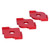 3Pcs Round Corner Template Woodworking Fillet Alloy Radius Jig Router Carpentry Accessory Tool
