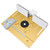 Set of 2 Router Table Insert Plate Aluminum Alloy Wood Milling Flip Board with 47mm Lifting Base for 63.8-65mm Diameter Motors Engraving Trimming Machine Woodworking Benches