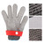 1pc Stainless Steel Cut Resistant Glove Butcher Proof Meat Process Safety Tool (XS)