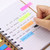 Creative Arrow Shaped Page Marker Colorful Index Tabs Fluorescent Sticky Notes Writable Labels 20 Sheets/Pad  for Home School Office Reading Supplies