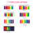 Creative Arrow Shaped Page Marker Colorful Index Tabs Fluorescent Sticky Notes Writable Labels 20 Sheets/Pad  for Home School Office Reading Supplies