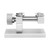 Watch Bezel Remover Tool 4 Hardened Blades Strong Compression Spring Stainless Steel Bezel Opener Watch Repair Tool Silver