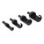 4 Pcs Set Wood Plug Cutter 1/4in 3/8in 1/2in 5/8in Hex Shank Carbon Steel Plug Cutter Drill Bit Set for Woodworking