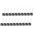 20Pcs LED Luminous Diode Lamp Holder 1‑Hole 2‑Color 3‑Pin Common Cathode Light Emit Base 3mmLeft Green Right Red