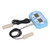 Digital Water Quality Tester 3 in 1 PH Temperature Salinity Clear Display Water Quality Testing Device for Aquarium