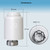 Tuya Zigbee Thermostatic Radiator Valves Intelligent Wireless Mobilephone App Control Home Heating Thermostat Temperature Controller Radiator Thermostat Compatible with Alexa Amazon  Home