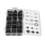 125PCS Grommet Assortment Rubber Sealing Eyelet Ring Gasket Combination Set for Automotive