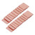 20Pcs Red Copper Heatsink Shim Laptop Graphics Card Heat Sink Sheet CPU GPU Copper Pad Shim Thickness 1.0mm/0.04in