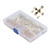 100pcs Sawtooth Hangers Hanging Hooks with 200pcs Screws for Paintings Picture Frame Home Decor
