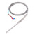 K Type Temp Thermocouple Temperature Sensor Thermal Probe Stainless Steel 0~600℃ WRNT187(Red Black Line Type 2 Meter)