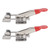 2Pcs Toggle Clamp Pull Latches Adjustable Stainless Steel 400lbs Capacity Set Kit