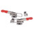 2Pcs Toggle Clamp Pull Latches Adjustable Stainless Steel 400lbs Capacity Set Kit
