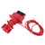 Ball Valve Lockout Device Multifunctional Disc Locking Industrial Valve Lock Device with Steel Cable