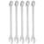 5Pcs Combination Wrench Set Ratcheting OpenEnd Industrial Hand Operated Tool 23mm