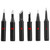 6pcs Lead free Soldering Iron Tips Set for 936/937 Welding Station Tool Kits