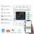 Tuya WiFi Intelligent Circuit Breaker Automatic Reclosure Protector 3P4W Power Meter Three Phase Reclosure Switch with Multiple Protections Timing Schedule Electricity Metering Functions