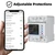 Tuya WiFi Intelligent Circuit Breaker Automatic Reclosure Protector 3P4W Power Meter Three Phase Reclosure Switch with Multiple Protections Timing Schedule Electricity Metering Functions