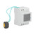 AC Voltage Current Power Meter Rail Type Monitor LCD Ammeter Voltmeter Multimeter D52‑2066 40.0‑300.0V 0-45000W
