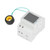 AC Voltage Current Power Meter Rail Type Monitor LCD Ammeter Voltmeter Multimeter D52‑2066 40.0‑300.0V 0-45000W