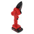 Mini Electric Chainsaw Charging Mode Woodworking Garden Trimming Tools FYD‑003 Red