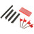 10pcs DCMT070204 Carbide Inserts Blades  4Pcs 12mm Straight Shank Boring Bar   4Pcs Wrench
