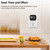 110V 15A Temperature Controller Socket High-Precision Digital Display Smart Thermostat Fish Tank Touch Screen Preset Timer Switch Cooling Heating Thermostat Socket Temperature Regulation