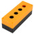 BX4 22mm Four Holes Push Button Switch Control Protective Box Case Waterproof (Yellow)