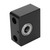Z Axis Bearing Bracket Mount with Screw 3D Printer Accessory Aluminum Alloy Small Portable