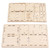 DIY Wooden Robot DIY Eating Coins Robot for Hinged Connection for Children Puzzle Teaching